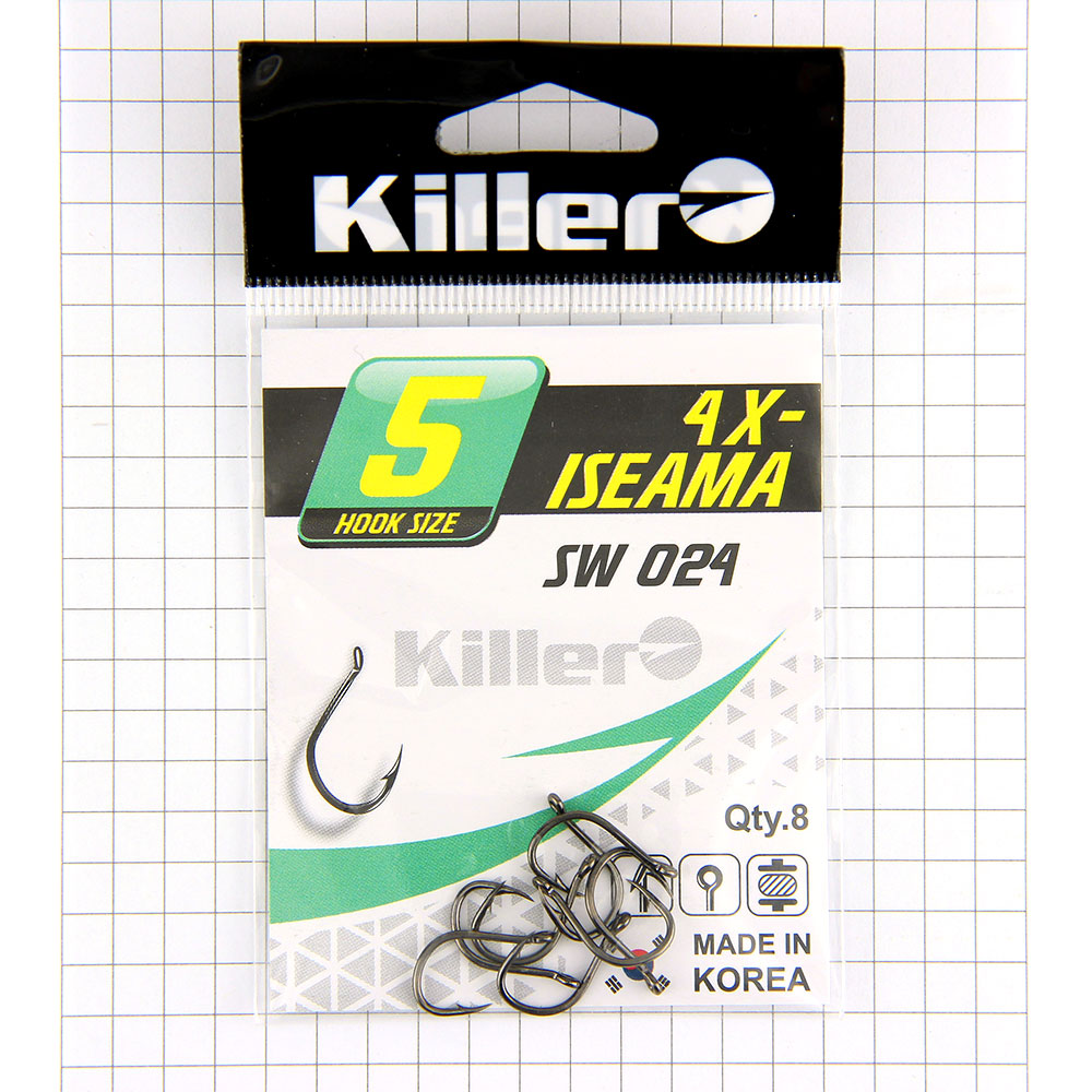 Крючки Killer 4x-ISEAMA  №5 (024)