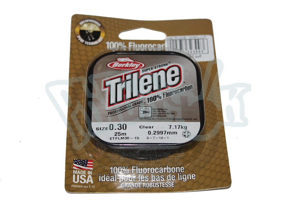 Леска TRILENE 100%FLUOROCARBON 25м CLEAR (030) (1323807)