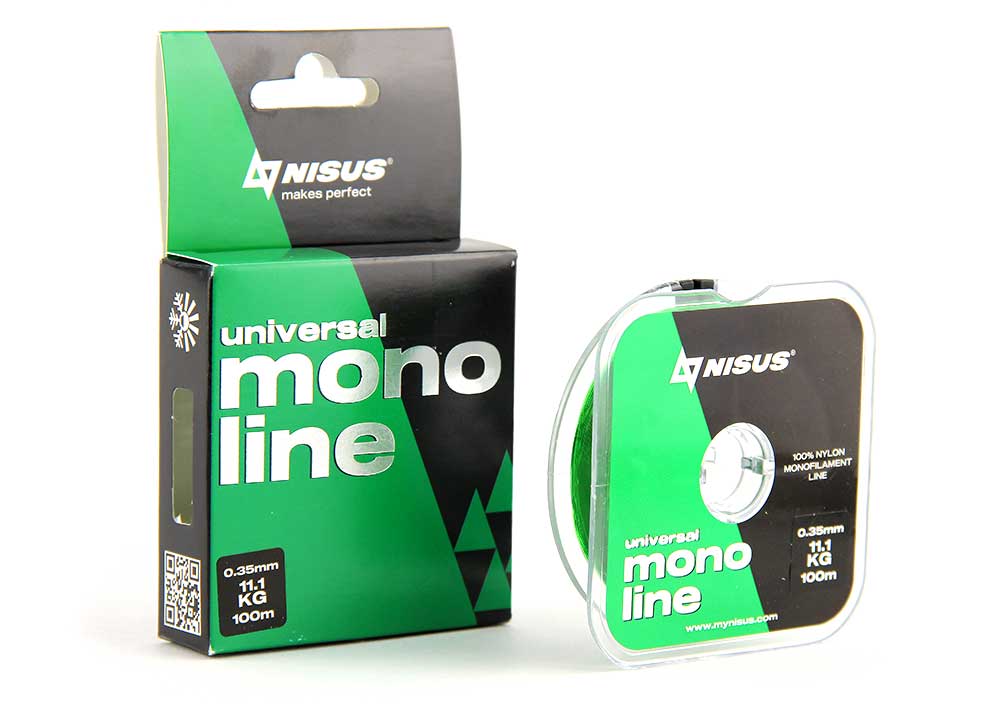 Леска MONOLINE  0.20mm/100m Green Nylon