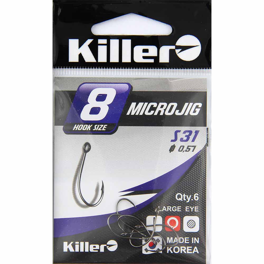Крючки Killer Microjig S-31 №8