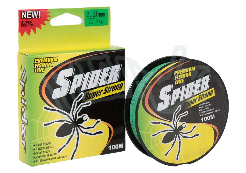 Леска плетенка SPIDER 100m (0,35)