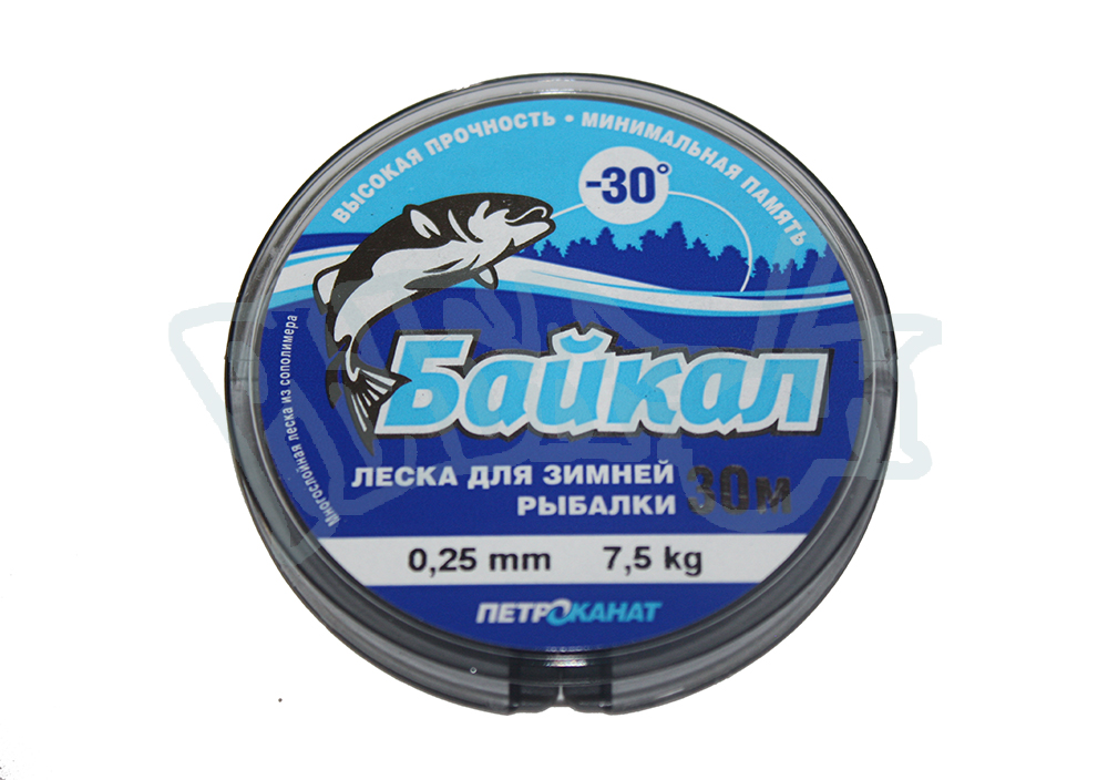 Леска зимняя Байкал 30м (025)