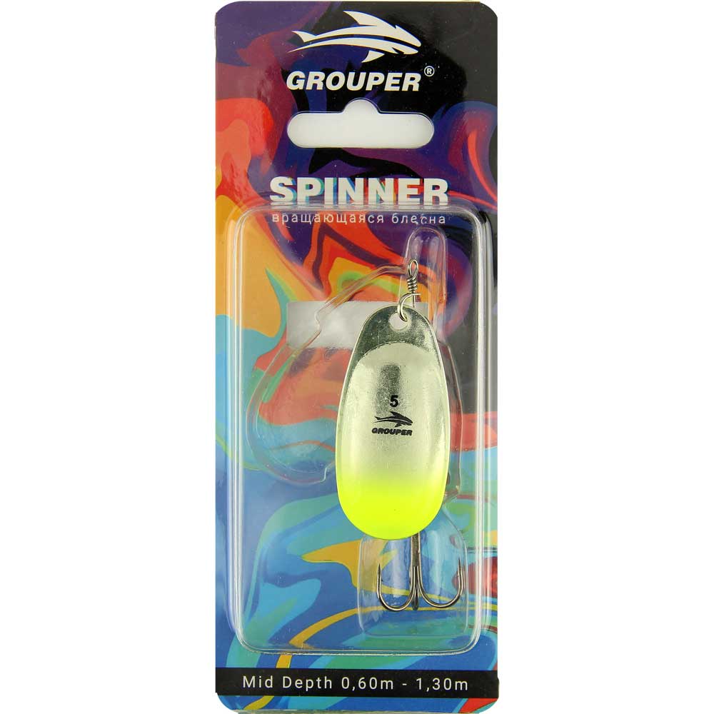 Блесна вертушка Spinner Grouper 5 цвет 004