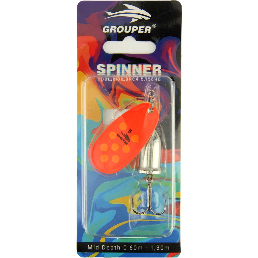 Блесна вертушка Spinner Grouper 5 цвет 011
