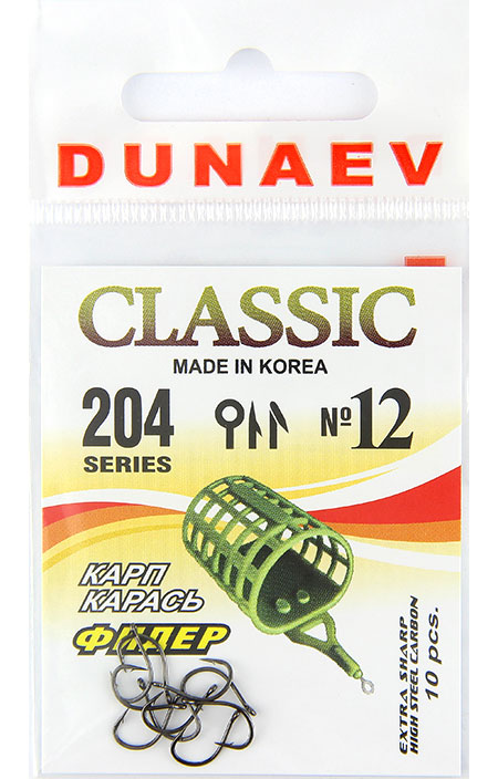 Крючок Dunaev Classic 204#12