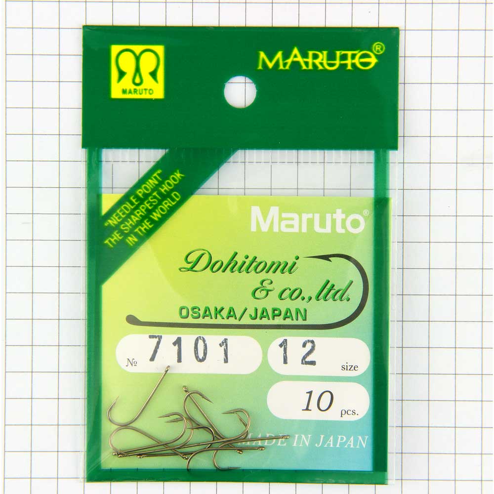 Крючки Maruto 7101 BR №12 (10шт.) универсал