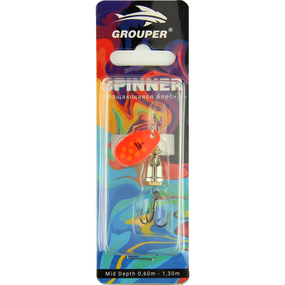 Блесна вертушка Spinner Grouper 1 цвет 011