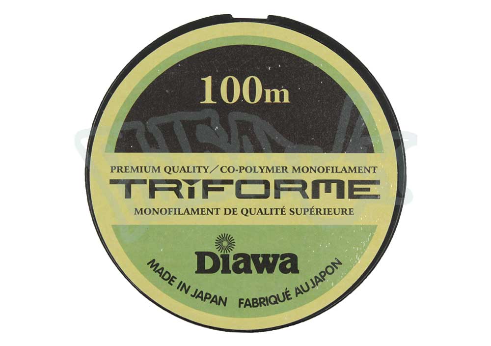 Леска Daiwa Triforme FLUOROCARBON (зеленая)100м 0,25