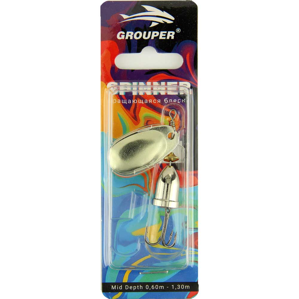 Блесна вертушка Spinner Grouper 3 цвет 012