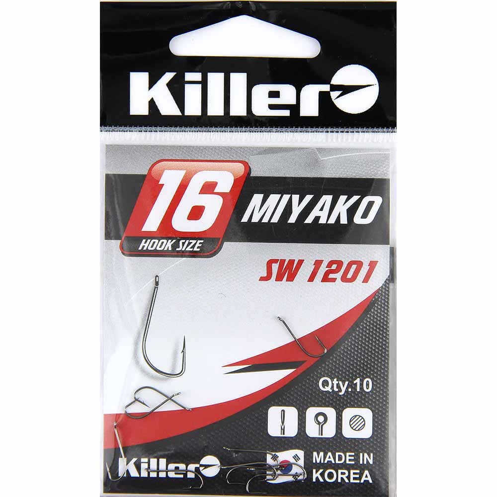 Крючки Killer MIYAKO №16 (1201)