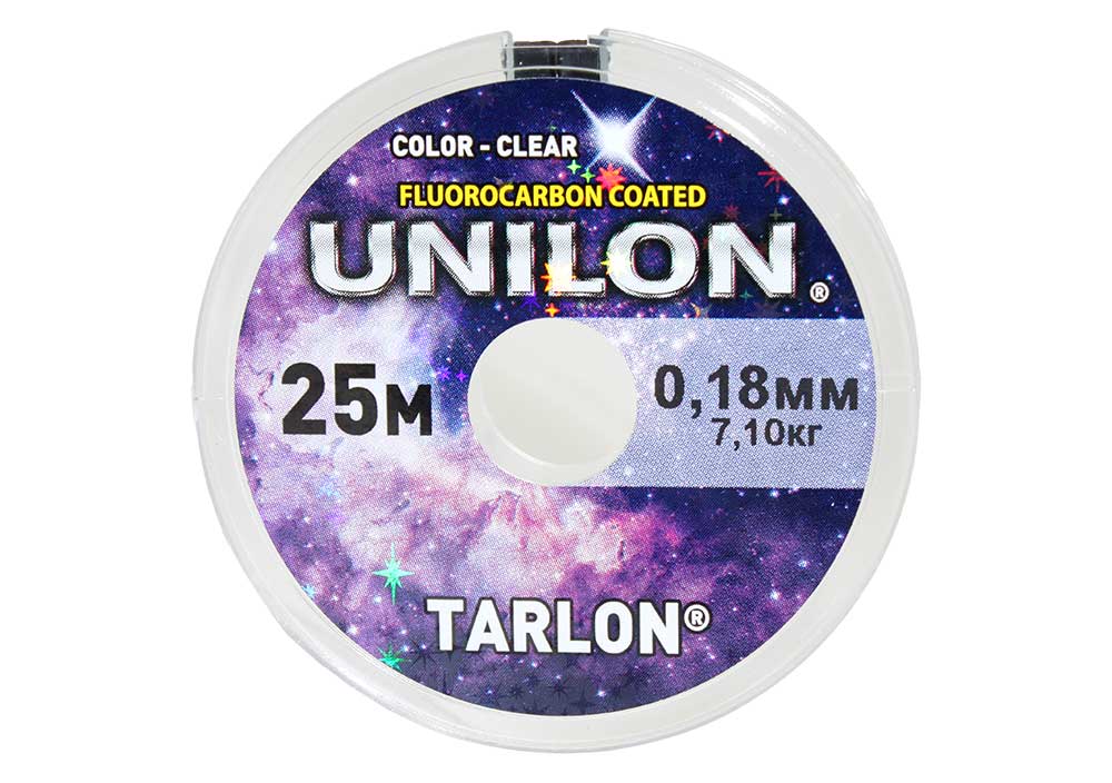 Леска Tarlon UNILON 25м (цвет - прозрачный) (018) 