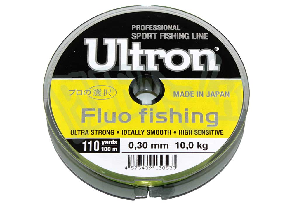 Леска ULTRON Fluo Fishing 100м (030)
