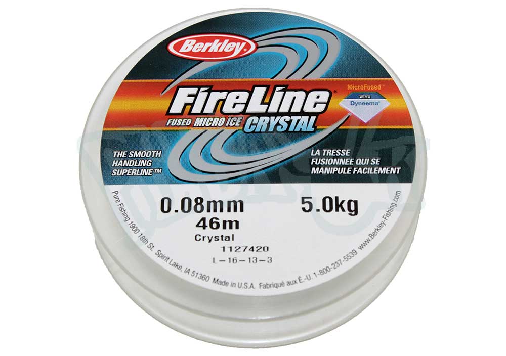 Шнур Fireline Micro Ice Cristal 45м. 0,10мм