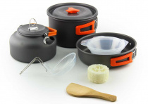 Набор Cookware Set DS 308 котелок+сковорода+чайник 