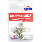 Мормышка вольфрам Marlin`s Вятская личинка-коза №3 (уп.10шт) 7101-214