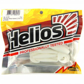 Твистер Helios Hybrid  2.75*/7.0см Lime/Red (7шт) HS-13-001