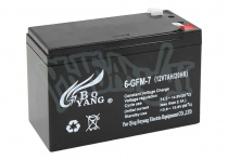 Аккумулятор.батарея Bo YANG 6-GFM-7 (12V7AH/20HR) 