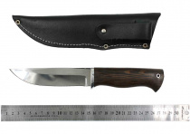 Нож Окский Ирбис ст.65х13 Граб Дюраль (5518)
