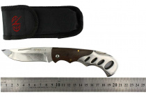 Нож скл. S141 Привал дерево чехол