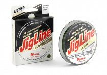 Леска плет JigLine Ultra Light 100м (0,08 мм, 6,0 кг) хаки