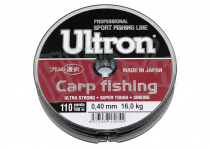 Леска ULTRON Carp Fishing100м(0,40) 16кг коричневый