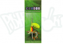 Блесна вращ.Condor Gourmet Caterpillar, р-р 2мм, 6г, цв.CB10(511226CB10)