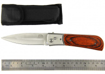 Нож складной дерево АС 575-65А