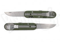 Нож мульти Ложка+Вилка 607 14 см металл пластик в чехле.
