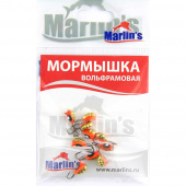 Мормышка вольфрам Marlin`s Вятская личинка-коза №2 (уп.10шт) 7101-100