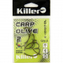 Крючки Killer CARP OLIVE №2  (10100 OL)