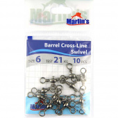 Карабины "Marlin's" SH4011-006 Barrel Cross-Line Swivels уп. 10шт. SH4011-006