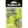 Крючки Killer CARP OLIVE №6  (10100 OL)