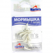 Мормышка литая Marlin`s Личинка №3 (1,75гр) кр.Crown (уп.-10шт), арт.7003-302