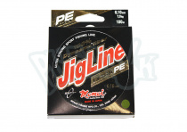 Леска плет.JigLine Ultra PE 100м (010) хаки