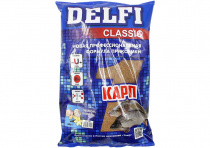 Прикормка DELFI Classic (Карп; чеснок+ваниль, 800г) DFG-101