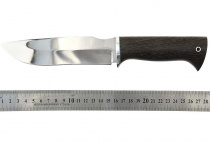 Нож Окский Ягуар ст.65х13 Граб Дюраль (5524)